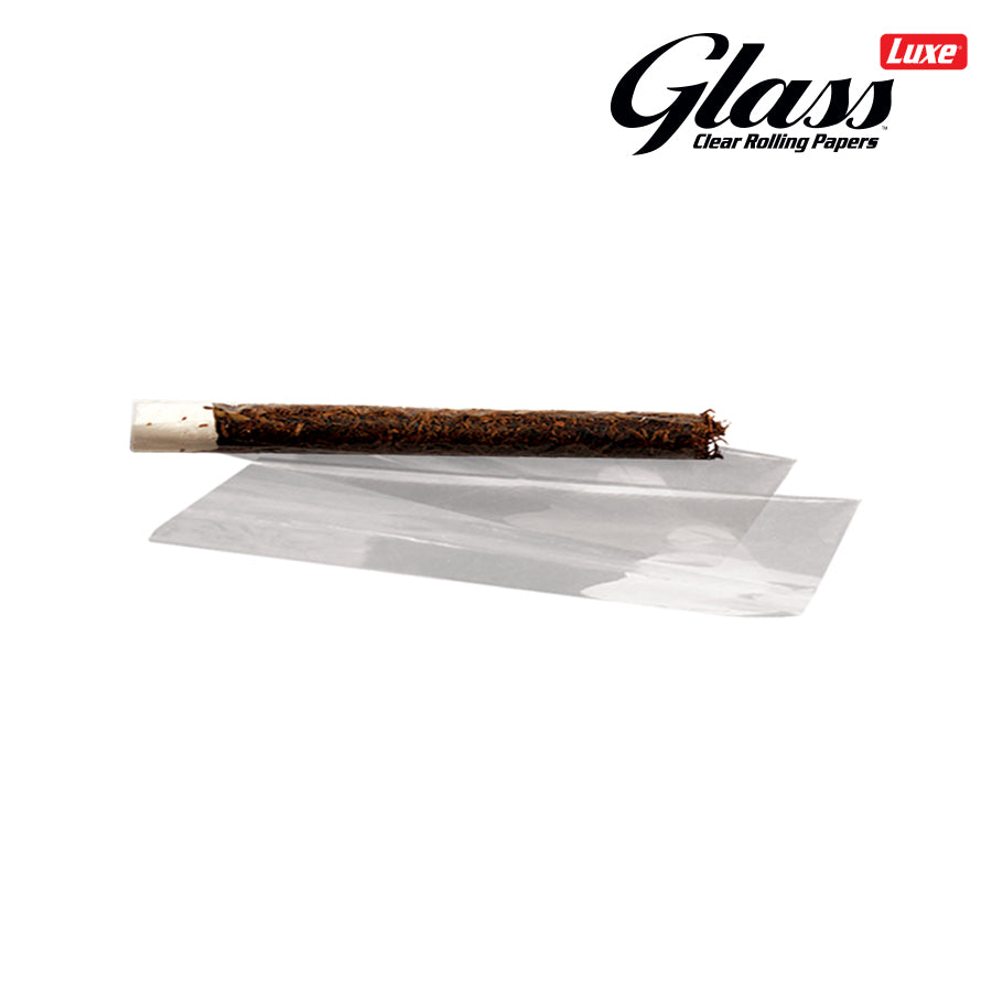 Glass Clear Rolling Papers King Size BC Smoke Shop