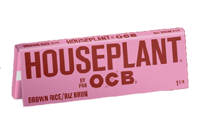Houseplant by OCB Brown Rice rolling papers