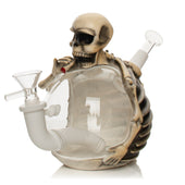 Lit Silicone 6" Skeleton Bubbler