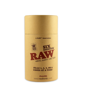 RAW Cone Filler Six Shooter King Size