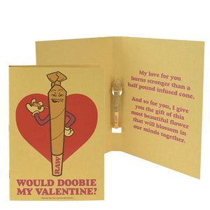 RAW Doodie Valentine's Day Card