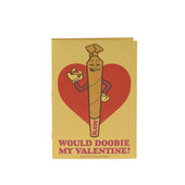 RAW Doodie Valentine's Day Card