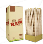 RAW Organic Cones 1 1/4 900 Box
