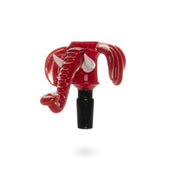 Red Eye Glass 14mm Elephant Pull-Out red