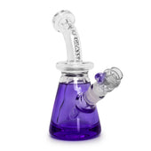 Red Eye Glass 6.5" Arctic Liquid Bubbler purple
