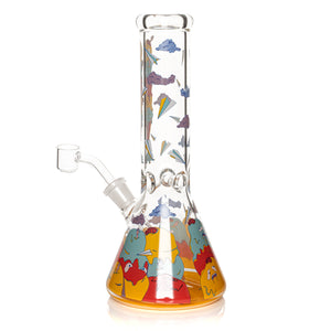 Red Eye Glass 8.5" Ice Cream Mountain Concentrate Rig (Limited Edition)