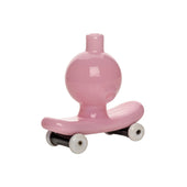 Red Eye Skateboard Bubble Cap pink