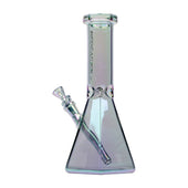 Red Eye Tek 12" Terminator Hex Base Water Pipe green