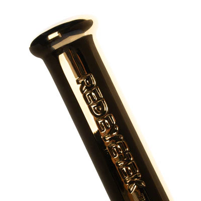 Red Eye Tek 18" 24K Gold Terminator Hex Tube Water Pipe