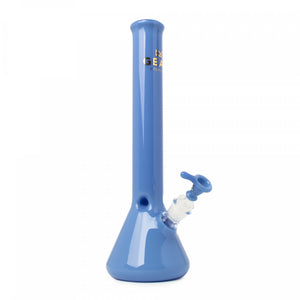 GEAR 14'' Tall Beaker Tube Bong Periwinkle blue 
