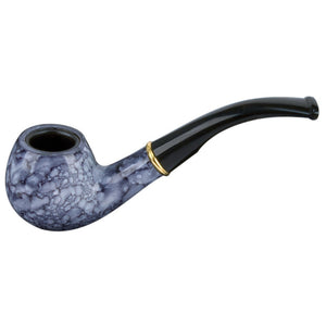 Grey Marble Classic Tobacco Pipe