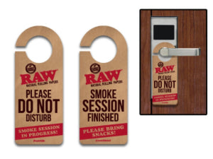 RAW Do Not Disturb Doorknob Sign