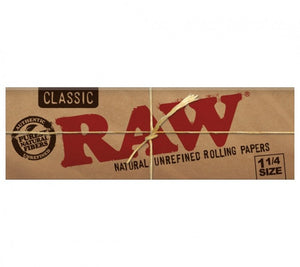 RAW Natural Unbleached 1 1/4 Size