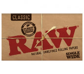 RAW Natural Single Wide Size, Double Window