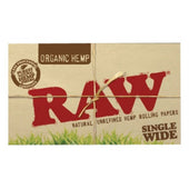 RAW Organic Single Wide Size, Double Window