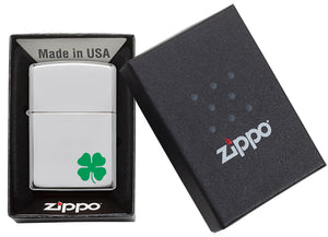 Clover Zippo Lighter - A Bit of Luck 24007