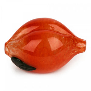 Red Eye Glass Peach Hand Pipe