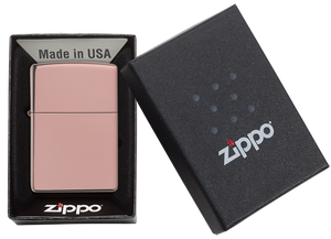 Zippo Lighter Rose Gold - Hi Polish 49190