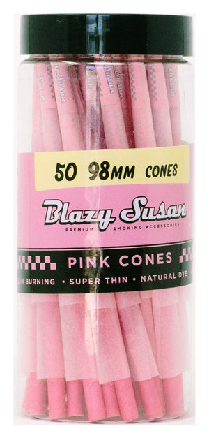 Blazy Susan Pink Pre Rolled Cones 50ct
