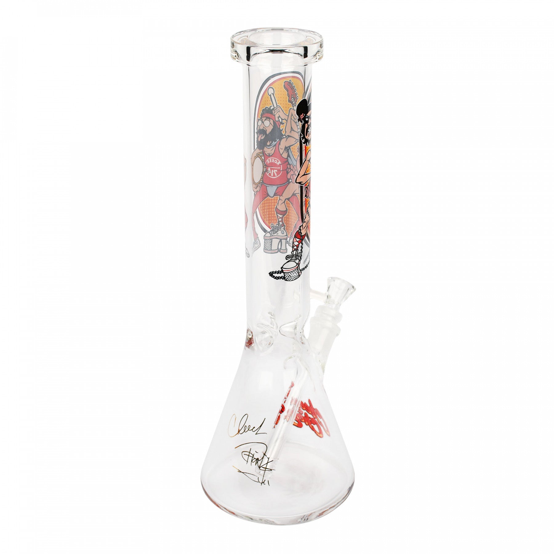 Cheech and Chong Glass