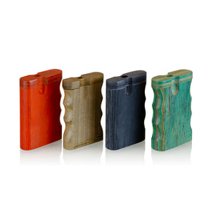 Small Wooden Dugout W/Grip Assorted Colours