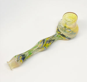 Glass Alchemy Large Feathered Hand Pipe