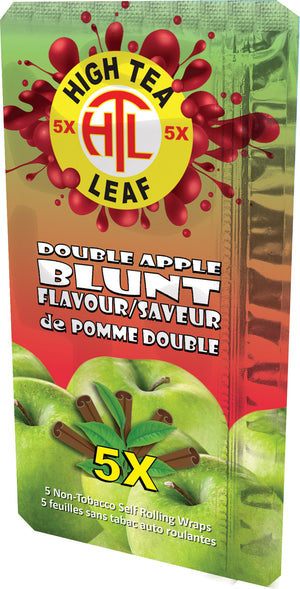 High Tea Leaf Hemp Wraps - Double Apple