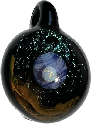 Hayes Glass Space Opal Pendant