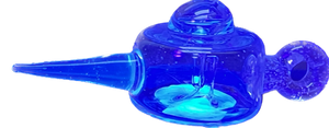 Black Octopus Glass Terp Cap UV Reactive Pendants
