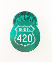Route 420 Large 2 Piece Grinders green