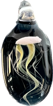 Hayes Glass Jellyfish Pendant
