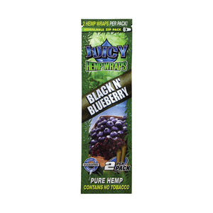 Juicy Hemp Wraps - Black and Blueberry