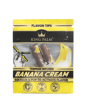 King Palm Flavoured Filters – Banana (7mm)