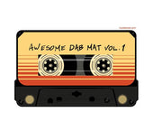 Awesome Dab Mat Volume 1, Coloured Cassette Tape as a silicone dab mat to protect your table.