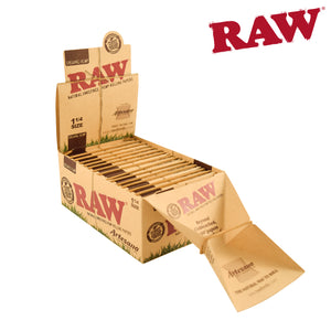 RAW Organic Artesano 1 1/4 Paper + Tray + Tips