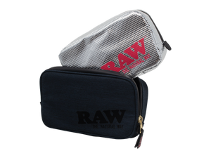 Raw Black Smell Proof Smokers Pouch