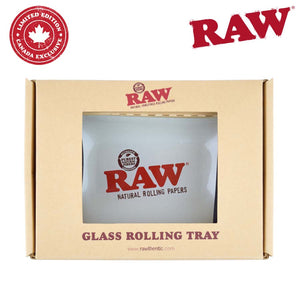 Raw Glass Mini Tray- Frosted