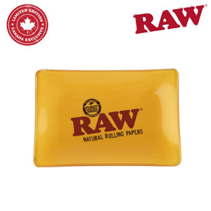 Raw Glass Mini Tray- Gold