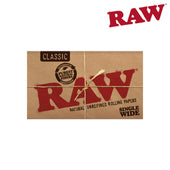 RAW Natural Single Wide Double Pull 4 Pack