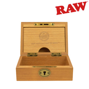 Raw Natural Teakwood Smokers Box