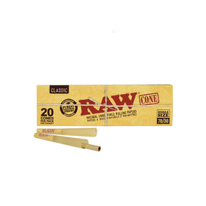 RAW PRE-ROLLED CONES 70/30mm