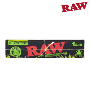Raw Black Organic Hemp Kingsize Slim