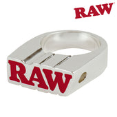 Raw Smoke Ring Silver