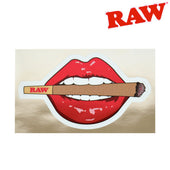 RAW Metallic Stickers - Lips and lit cone