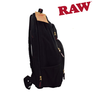RAW Black Backpack " Stash Bakepack"