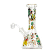 Red Eye Glass 8.5" Tattoo Concentrate Beaker