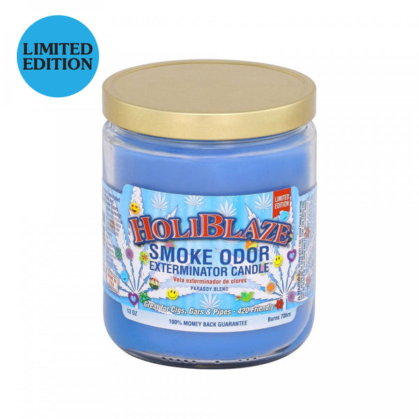 SMOKE ODOR EXTERMINATOR Holiblaze Candle (Limited Edition) BC Smoke Shop