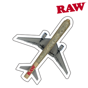 Raw Sticker Plane