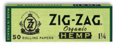 Zig Zag Organic Hemp 1 1/4 Ultra Thin