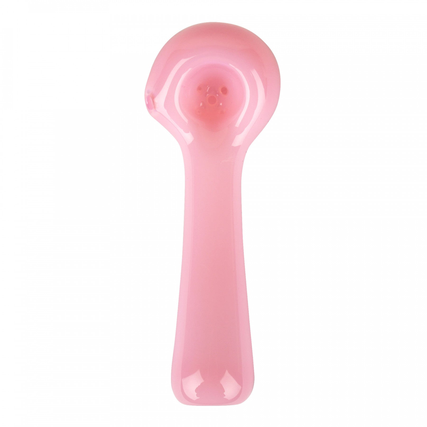 Red Eye Glass Solid Colour Spoon with Ash Catcher and Screen